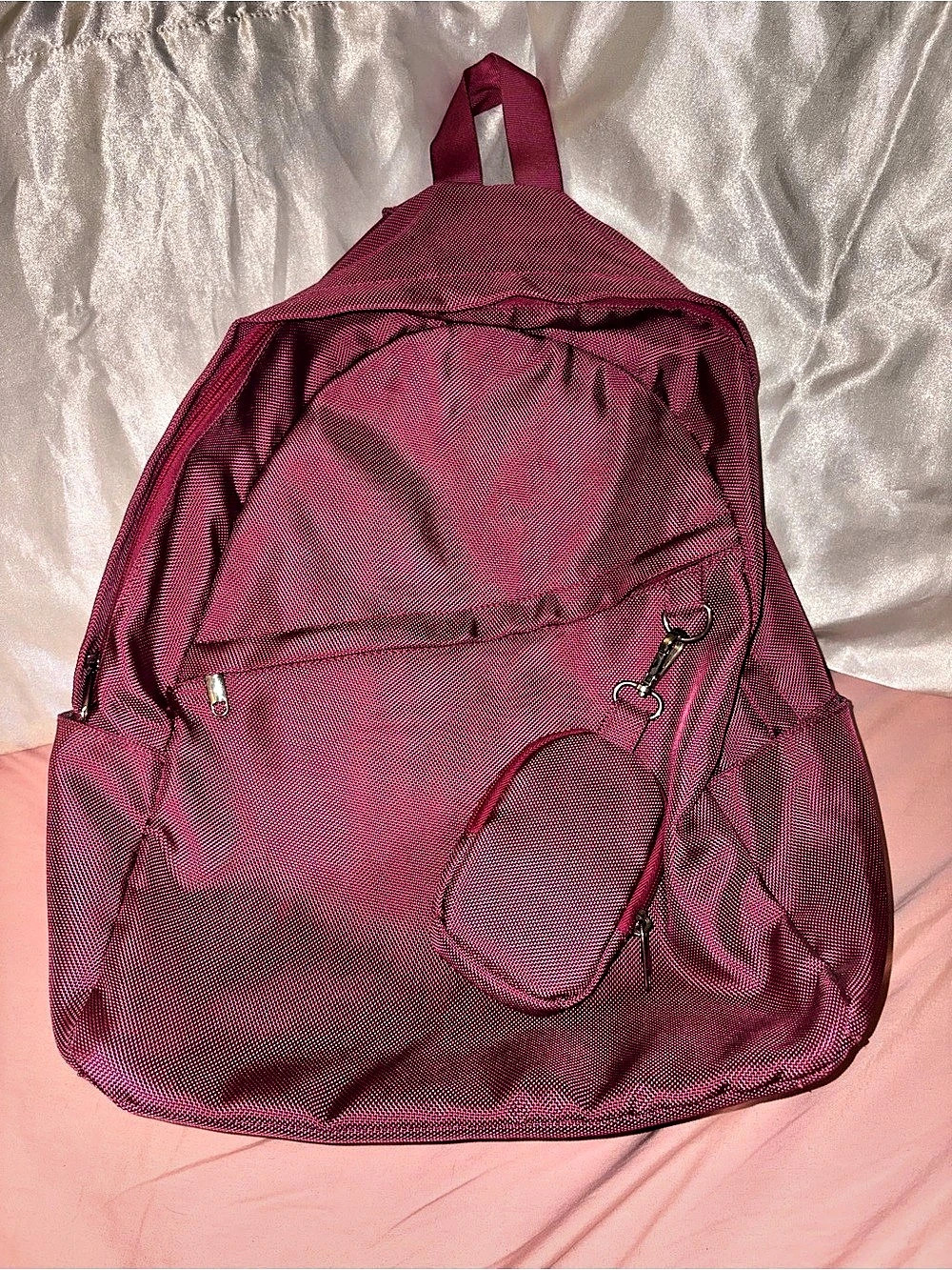 Wild Fable Burgundy Backpack w/ Coin Purse